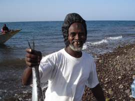 Djibouti 2010, helyi horgász