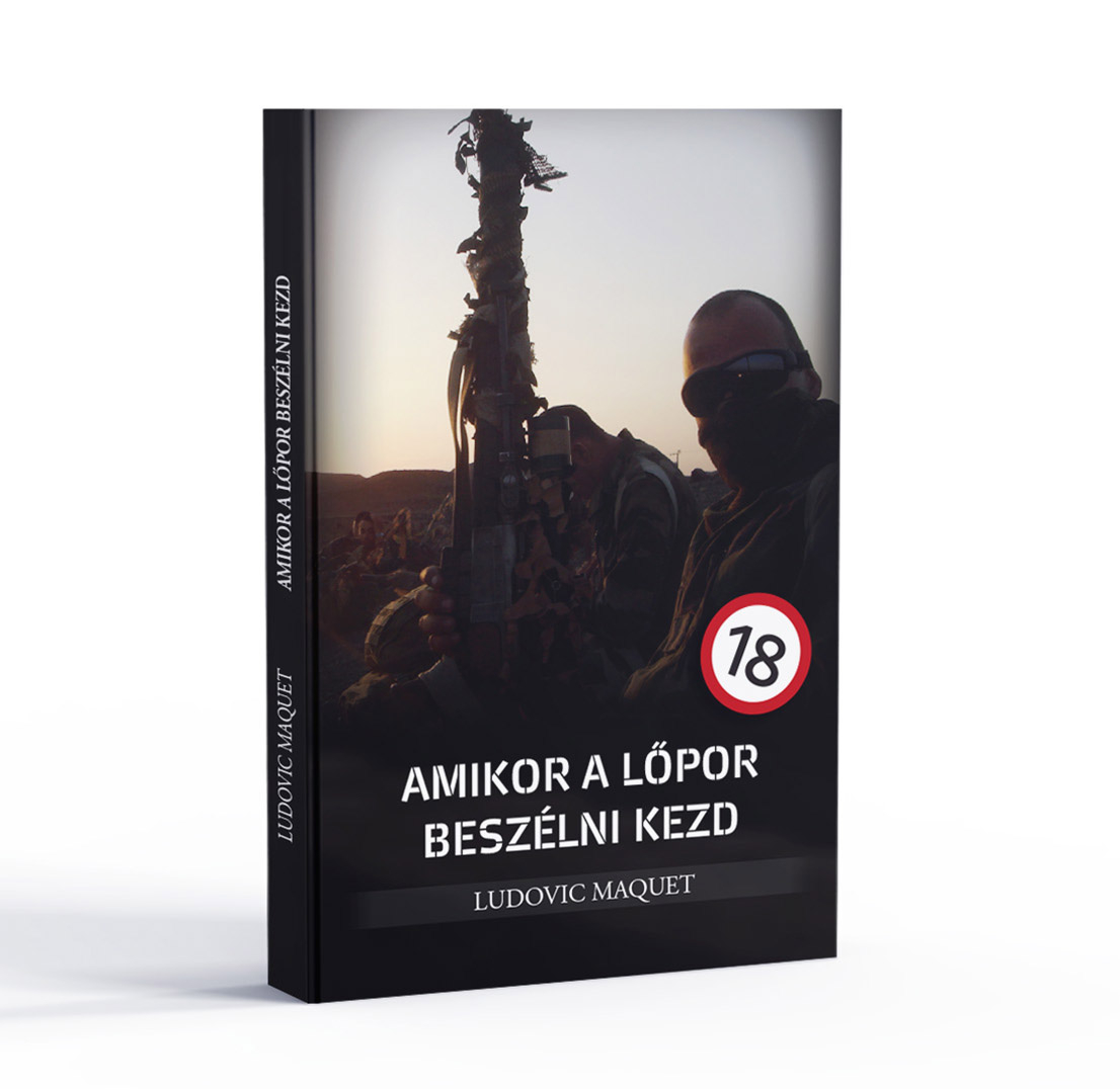Ludovic Maquet: Amikor a lőpor beszélni kezd - könyvborító