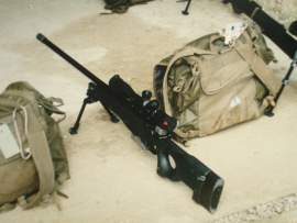 1995 - Egyik kedvenc mesterlövész puskám, Accuracy International 338 Lapua magnum