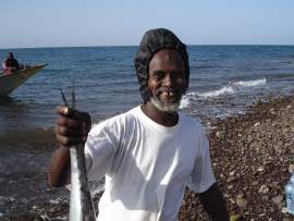 Djibouti 2010, helyi horgász